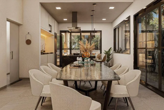 Imagem Casa com 4 dormitórios à venda, 180 m² por R$ 1.390.000,00 - Condomínio Parque dos Buritis - Lagoa Santa/MG