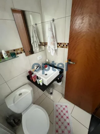 Imagem Sobrado à venda em Santo André-SP, Jardim Jamaica: 3 quartos, 1 suíte, 2 salas, 3 banheiros, 2 vagas, 86m².