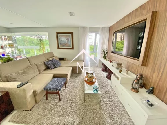 Imagem apartamento de 217m c/ 3 suítes, solarium, mirante, mini golfe, spa, piscina, academia, deck molhado, playground, quadra, salão de festas