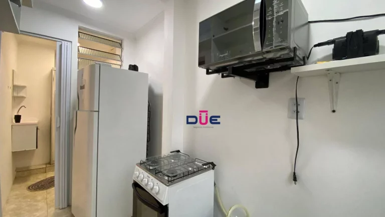 Imagem Apartamento à venda, 30 m² por R$ 215.000 - Centro - São Vicente/SP