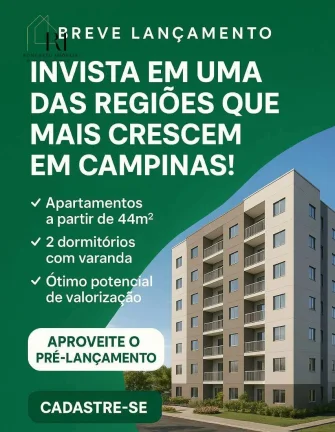 Imagem Apartamento à venda, com 2 quartos, 44m2