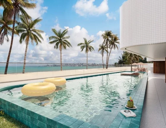Imagem Apartamento com 1 dormitório à venda, 21 m² por R$ 600.000,00 -- Intermares - Cabedelo/PB