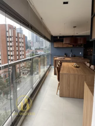 Imagem Apartamento Mobiliado para Venda, com 3 dormitórios e 2 vagas. Vila Madalena / Pinheiros