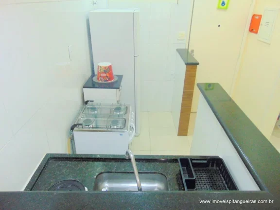 Imagem Apartamento à venda, 35 m² por R$ 310.000,00 - Pitangueiras - Guarujá/SP