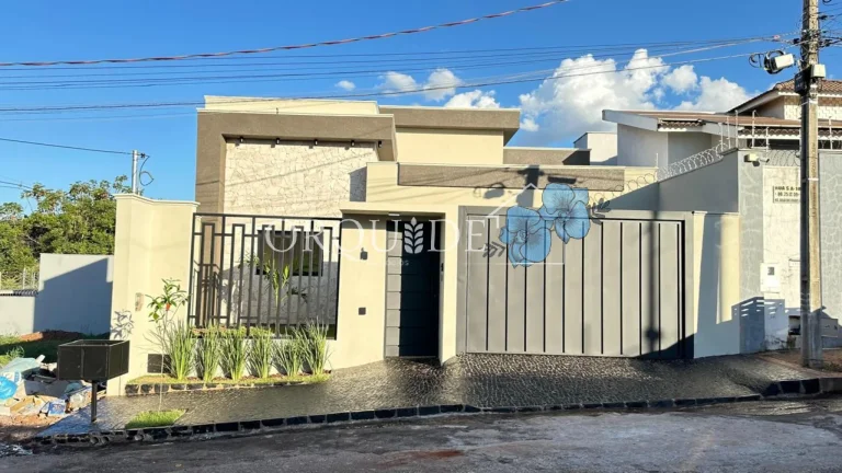 Casa à venda em Rio Verde-GO: Residencial Solar dos Ataídes 2ª Etapa - 3 quartos, 1 suíte, 1 sala, 2 vagas, 119,02m². Venha conferir!