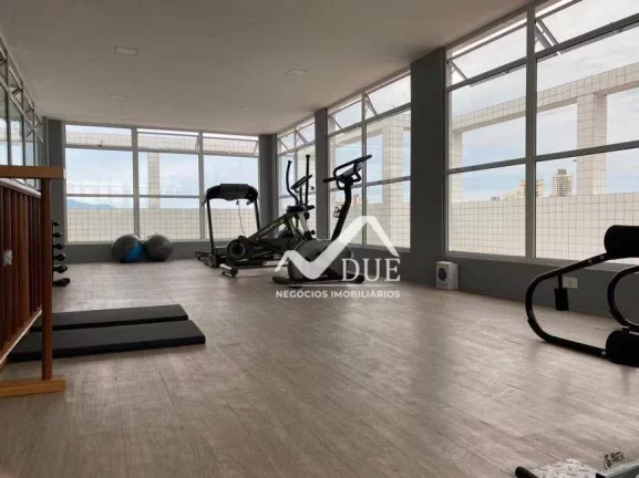 Imagem Apartamento com 2 dormitórios à venda, 58 m² por R$ 440.000,00 - Marapé - Santos/SP