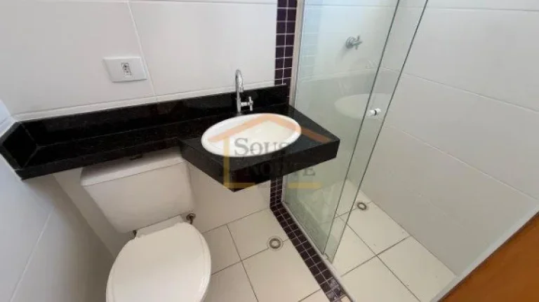 Imagem Casa em condomínio com 55 m², composta por 2 suítes (uma com varanda, as duas suítes ainda vão ...