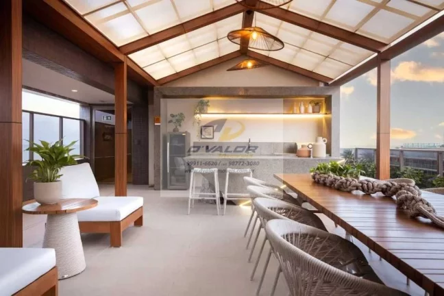 Imagem Vendo Flat, Mobiliado, com 30 m², no Jardim Oceania