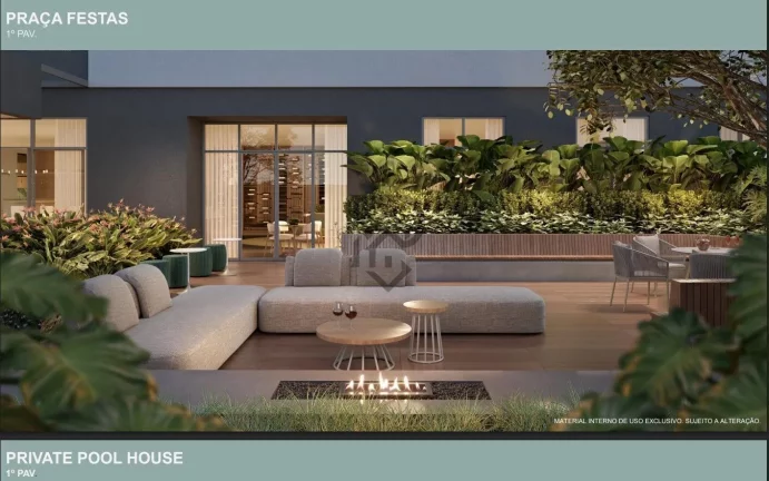 Imagem Apartamento Alto Padrão Cerâmica Quadra de Tênis e Private Pool House