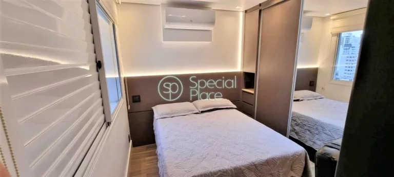 Imagem Lindo Apartamento tipo duplex mobiliado com 73m² em local nobre de Pinheiros. Sala para dois ambien...