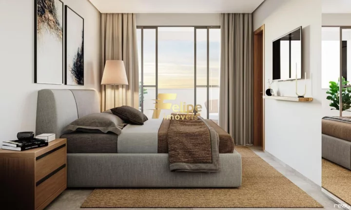 Imagem APARTAMENTO DE 2 QUARTOS E LAZER COMPLETO EM CONSTRUÇÃO NA PRAIA DA CERCA!