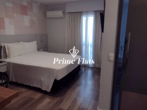 Imagem Flat disponível para venda no Hotel Intercity Interative Jardins, com 23m², 1 dormitório e 1 vaga