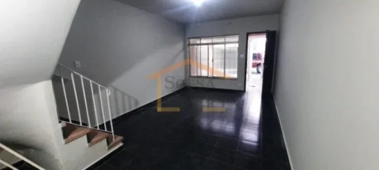 Imagem Sobrado com 112m², composto por 2 dormitórios, sala para dois ambientes, cozinha com area de servi...