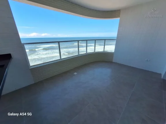 Imagem Apartamento 2 quartos sendo 1 suíte frente mar em Mongaguá