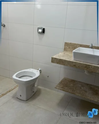 Imagem Casa à venda em Rio Verde-GO, Residencial Portal dos Ipês: 3 quartos, 1 suíte, 1 sala, 2 vagas de garagem, 150m².