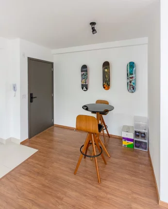 Imagem Apartamento Studio Santo André - Bairro Campestre - 43 m² - Cozinha americana - 1 Vaga - Lazer Completo - Aceita Financiamento e FGTS