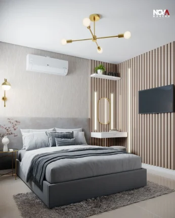 Imagem More hoje mesmo em um belo apartamento de 2 quartos com suíte na quadra da praia de Itaparica. Exce...