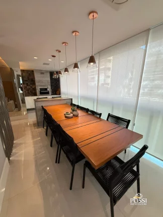 Imagem Apartamento à venda na Praia da Costa com 147m², 3 quartos (2 suítes), 3 vagas, porteira fechada