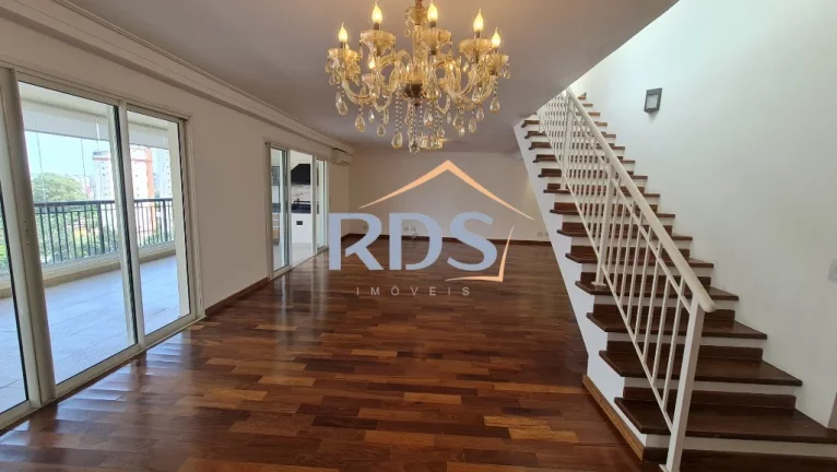 Imagem Vende cobertura duplex, 510m², 04 suítes, 03 salas - 06 banheiros, piscina privativa e 5 vagas
