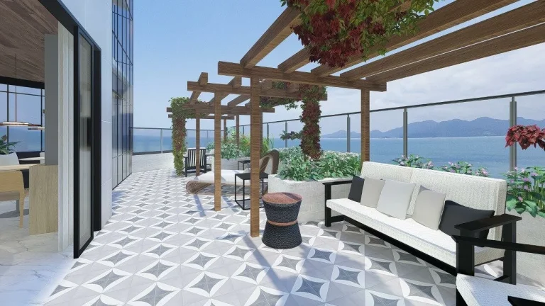 Imagem Apartamento com 3 dormitórios à venda sendo 3 suítes, 126.0 m² por - R$ 3.800.000,00 - Perequê - Porto Belo/SC
