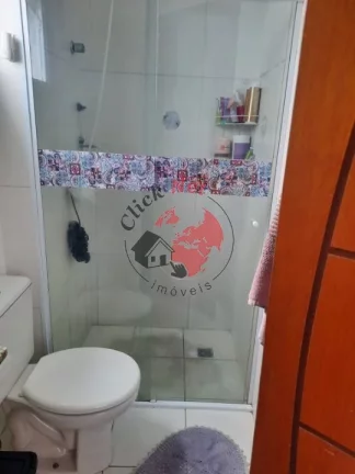 Imagem Cobertura Nova,2 dormitórios ,cozinha gourmet, churrasq, fogão e forno a lenha, quintal,1 vaga ,bairro Vila Scarpelli em Santo André