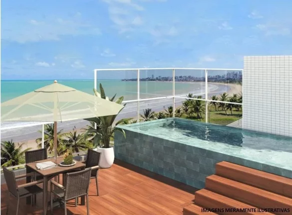 Imagem Apartamento Garden à venda em Cabedelo, Intermares, com 1 quarto, 27,95m2