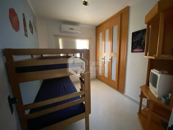 Imagem Apartamento para locação, Pitangueiras, Guarujá, 85m² com 2 dorm, 2 banheiros, 2 vgs com lazer, Camareira Diária, Mobiliado. Sinta a Brisa do Mar!
