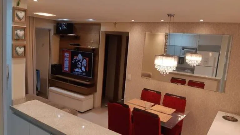 Imagem Apartamento Maravilhoso com 54 m² 2 Dormitórios e 1 Vaga de Gargem