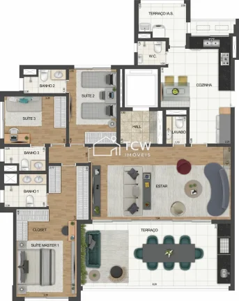 Imagem Apartamento à venda no bairro Indianópolis - São Paulo/SP