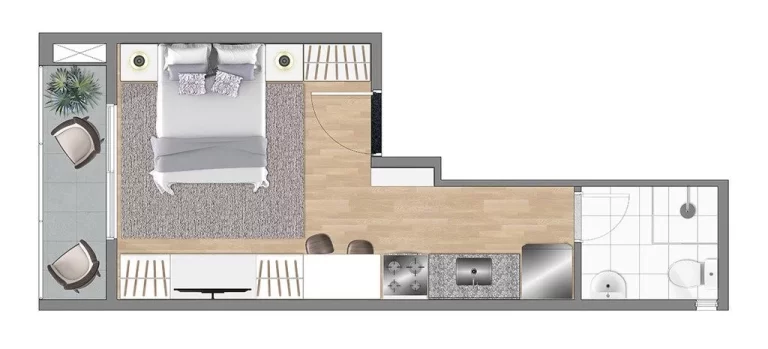 Imagem STUDIO RESIDENCIAL em São Paulo - SP, Vila Buarque