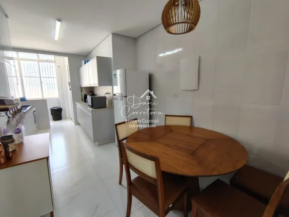 Imagem Imperdível! Apartamento de luxo à venda em Guarujá-SP, Pitangueiras. 3 quartos, 3 suítes, 2 salas, 5 banheiros, 2 vagas, 180m².
