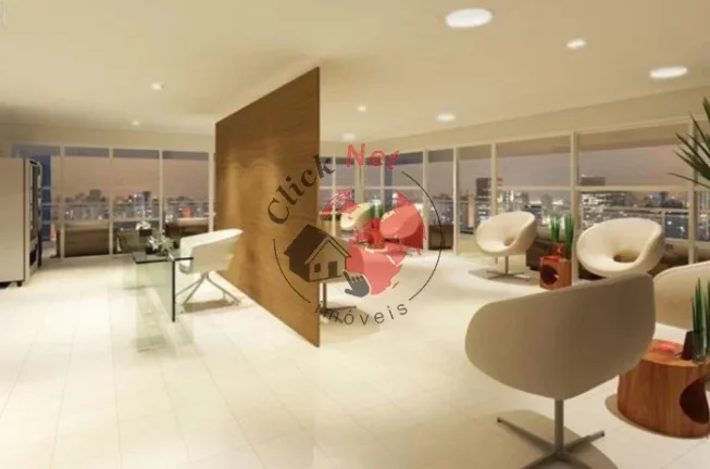 Imagem Venda de Sala Comercial Mobilada no Domo Business no Centro de São Bernardo do Campo - Imóvel com renda (para investidor)