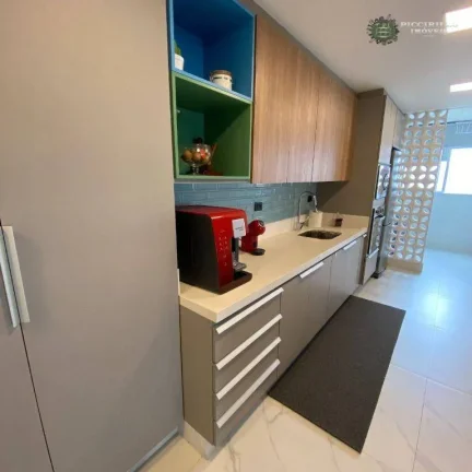 Imagem Apartamento Frente Mar com 3 dormitórios, sendo 3 suítes à venda, 166 m² por R$ 1.950.000 - Aviação - Praia Grande/SP
