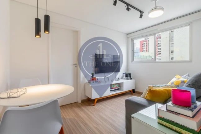 Imagem Apartamento à venda em São Paulo-SP, Bela Vista: 1 quarto, 2 salas, 1 banheiro, 1 vaga e 36m²! Venha conhecer!