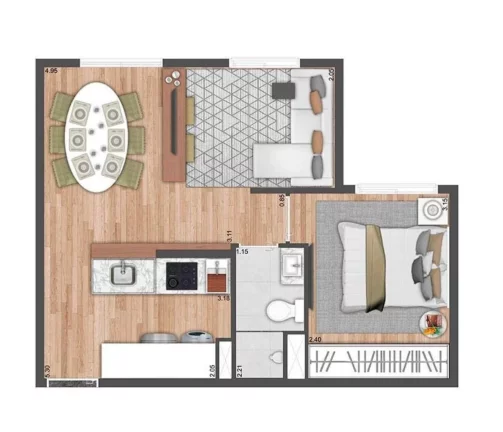 Imagem APARTAMENTO RESIDENCIAL em São Paulo - SP, Vila Santa Catarina
