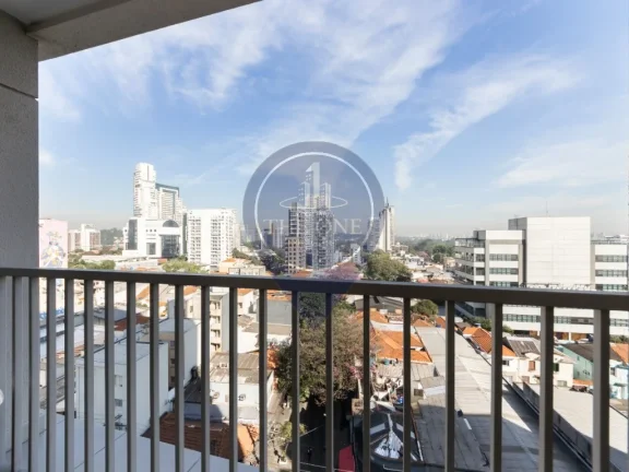 Imagem Venda de Apartamento de 1 Quarto na Cidade de São Paulo-SP, Bairro Pinheiros: Suite, Sala, Banheiro, 27m² de área!