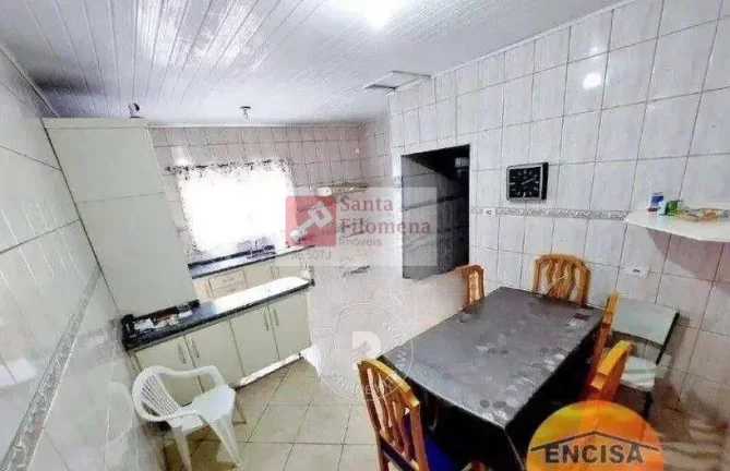 Imagem Casa para Venda em Santo André, Vila Lucinda, 3 dormitórios, 2 banheiros, 1 vaga