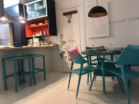 Imagem Apartamento Troco por casa na Praia , 3 dorm, 1 suíte, 3 sacada , 2 vagas, 150 m2,bairro Vila Valparaíso, Santo André