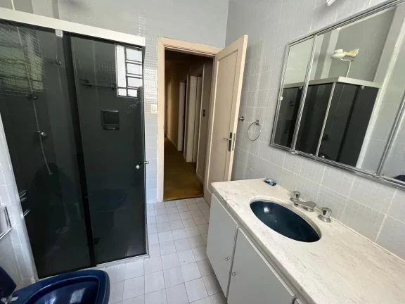 Imagem Apartamento com 3 dormitórios à venda, 145 m² por R$ 636.000 - Boqueirão - Santos/SP