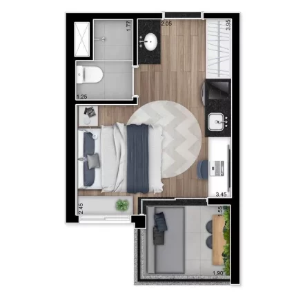 Imagem APARTAMENTO RESIDENCIAL em São Paulo - SP, Vila Madalena