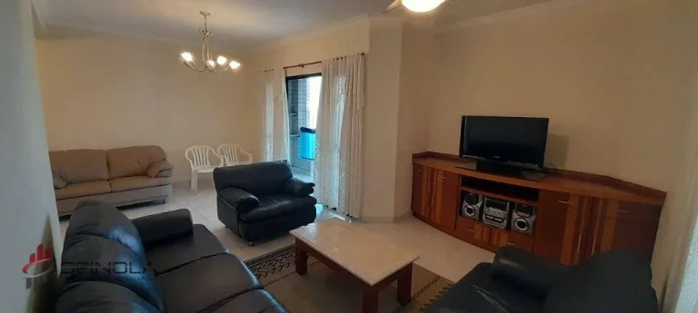 Imagem Apartamento com 3 dormitórios à venda, 117 m² por R$ 550.000,00 - Vila Caiçara - Praia Grande/SP
