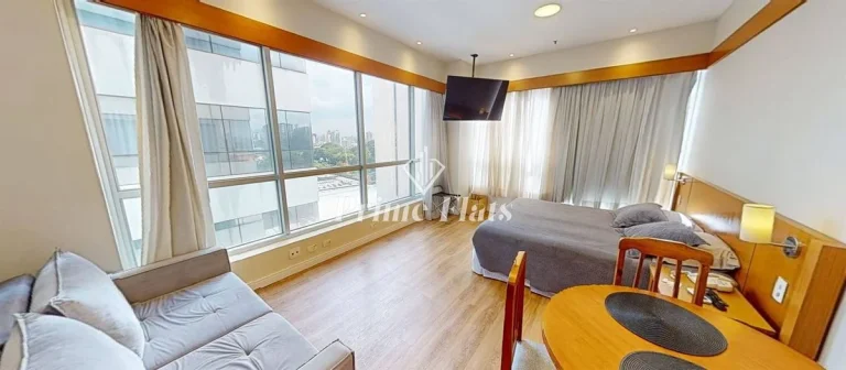 Imagem Flat disponível para venda no Wyndham Garden Convention Nortel, com 32m², 1 dormitório e 1 vaga