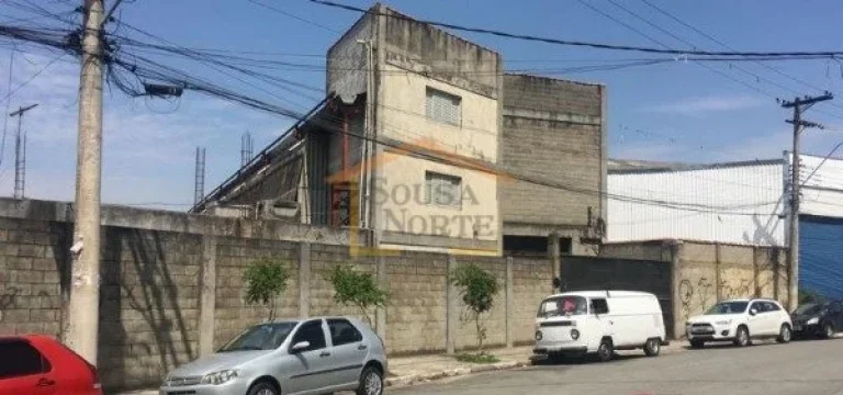 Imagem Terreno com galpão, área edificada de 1.493m² e área de terreno +/- de 2.200m², escriturado 2.0...