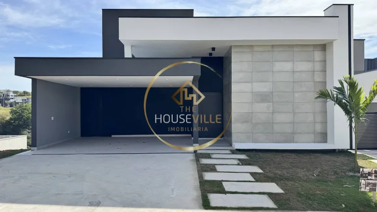 Imagem Casa térrea, 3 dormitórios ( 3 Suítes) ,2 vagas, Condomínio Verana, Sjc.