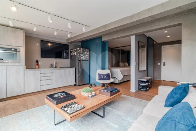 Imagem Apartamento à venda com 1 quarto, sendo 1 suíte, no condomínio Home Boutique Brooklin, São Paulo - SP