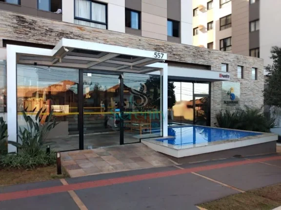 Imagem Apartamento para alugar no Aqua Brasil Residencial e Resort - 2 dormitórios - 1 suite - 1 vaga - R$1.850,00/mês - Vila Brasil - Londrina - PR