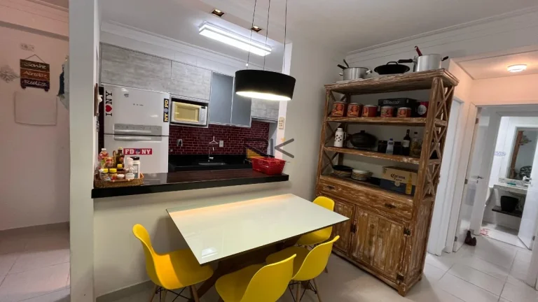 Imagem APARTAMENTO PRAIA GRANDE com 2 dormitórios sendo 1 suíte,1 vaga de garagem,sala 2 ambientes,varanda gourmet com churrasqueira