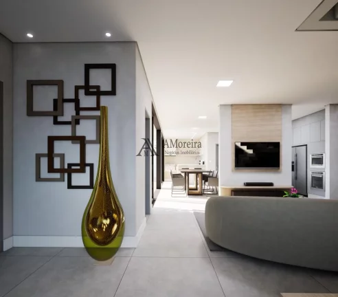 Imagem Casa em Condomínio (Reserva Ermida) com 3 Suítes e 4 Vagas de Garagem em Jundiaí-SP - Jardim Ermida I: 263m² de Pura Sofisticação!