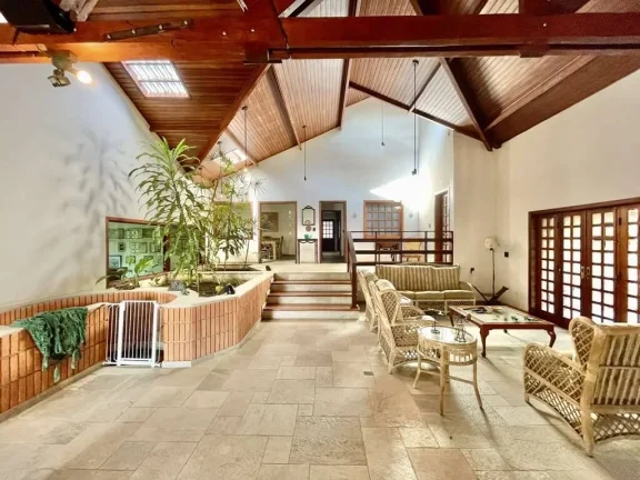 Imagem Miolo da Granja - R São Judas Tadeu, 5 suítes, linda! 2 piscinas, gourmet!