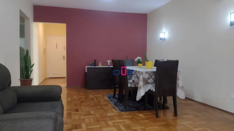 Imagem Apartamento 3 dormitórios enormes com dependência completa, a 2 quadra da praia, Gonzaga, Santos